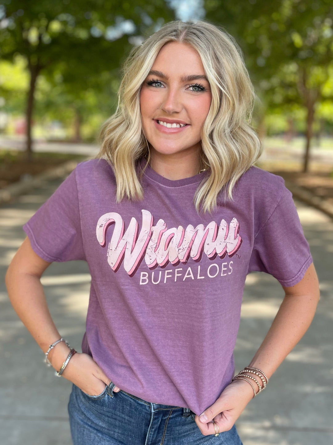 WTAMU Stacked Tee