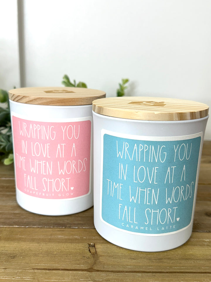 Sympathetic Sentiment Candles by Sincere Surroundings