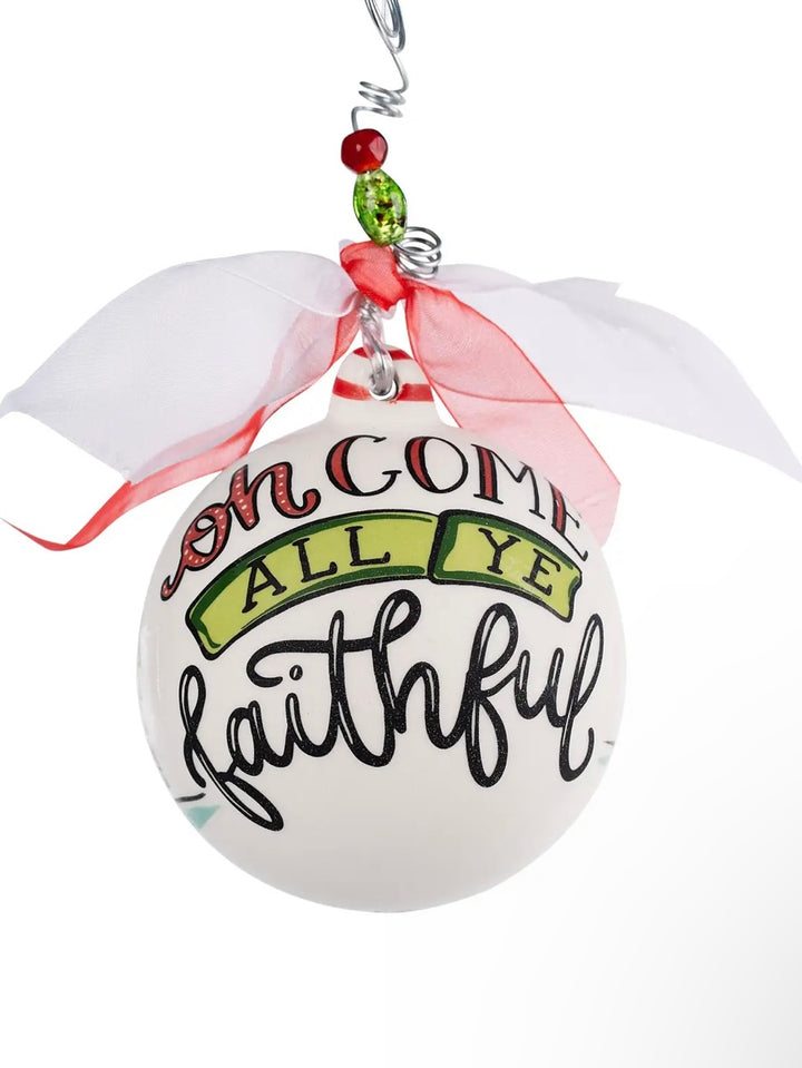 Come All Ye Faithful Ornament