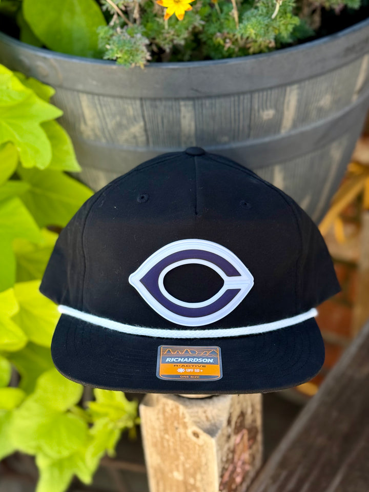 Canyon C Silicone Patch Snapback Cap