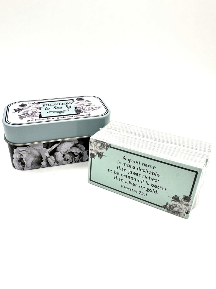 Proverbs to Live By Scripture Promise Cards