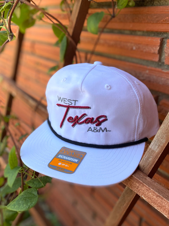 Rope West Texas A&M Script Puff Cap