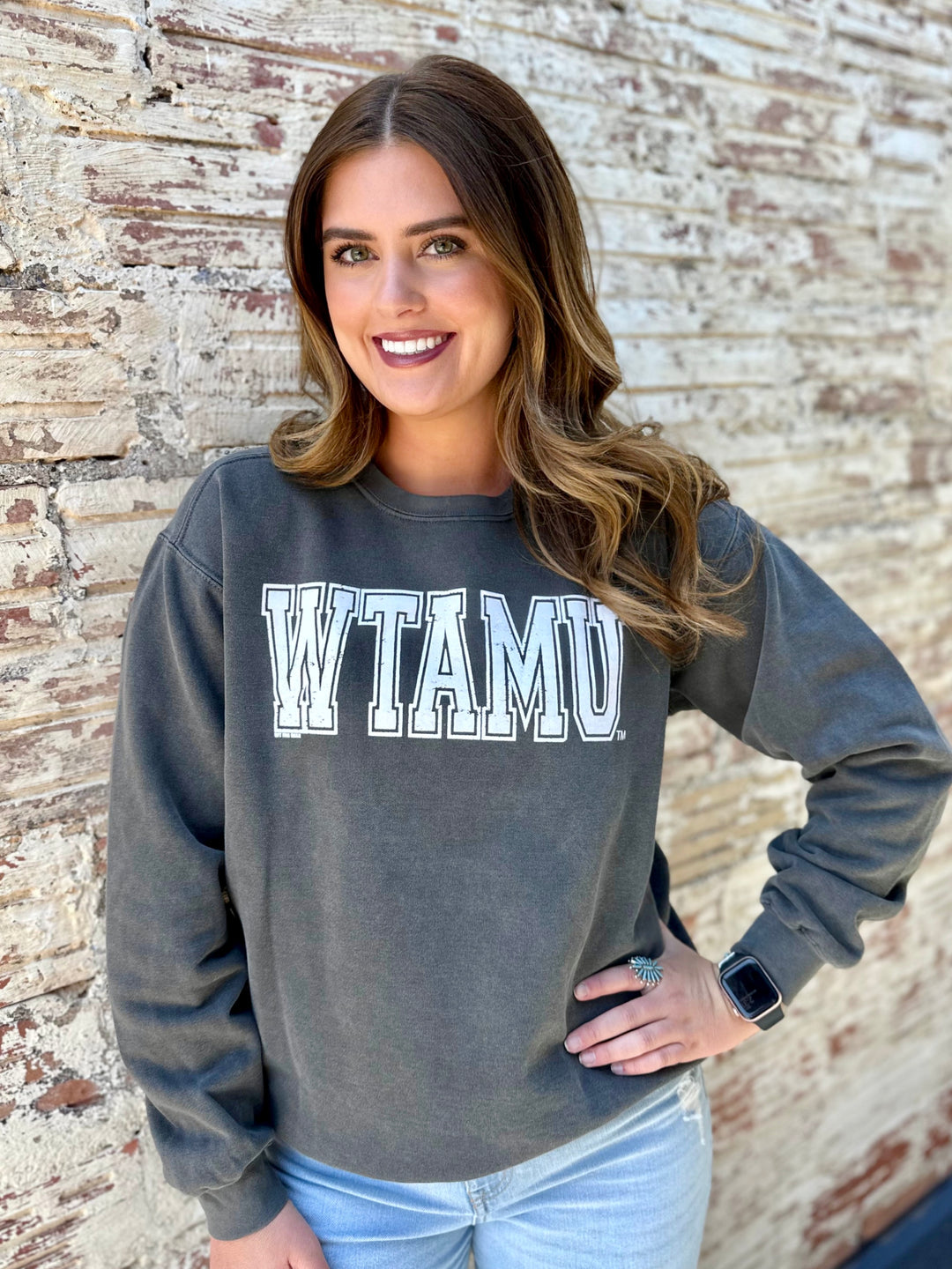 WTAMU Collegiate Comfort Colors Sweatshirt