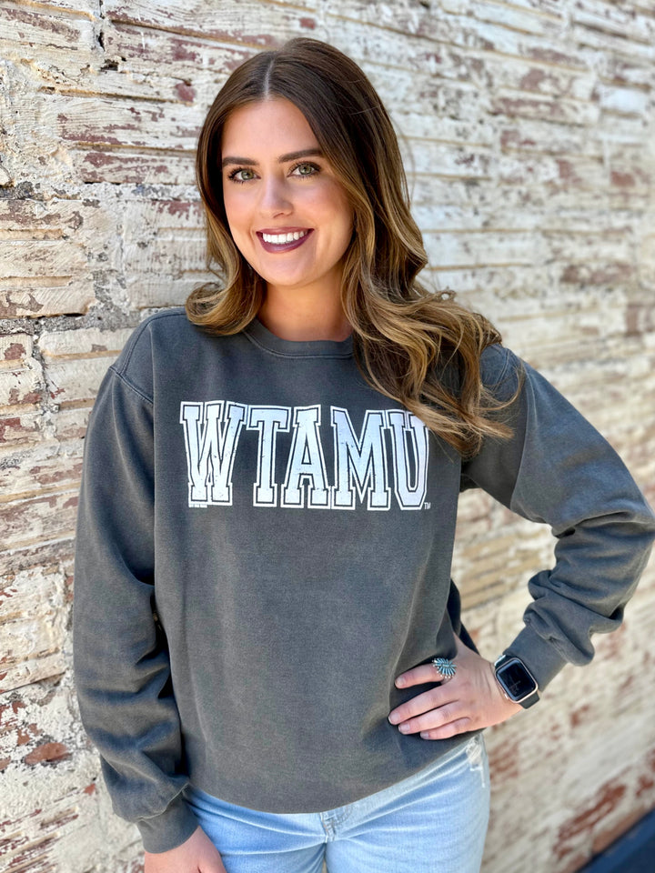 WTAMU Collegiate Comfort Colors Sweatshirt
