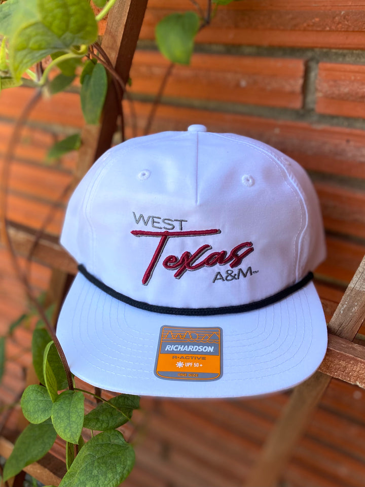 Rope West Texas A&M Script Puff Cap
