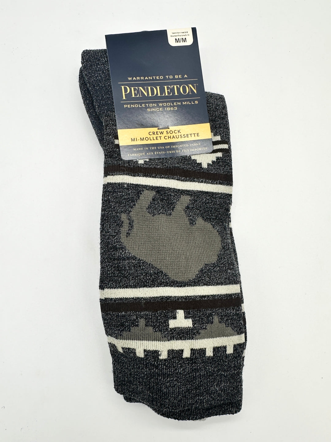 Pendelton Aztec Buffalo Socks