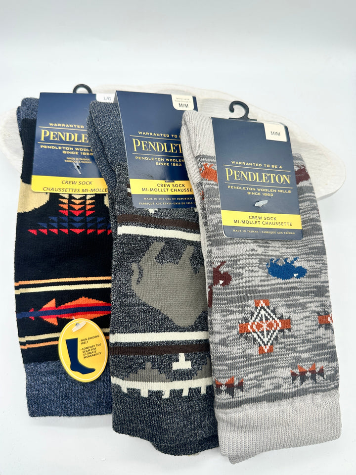 Pendelton Aztec Buffalo Socks