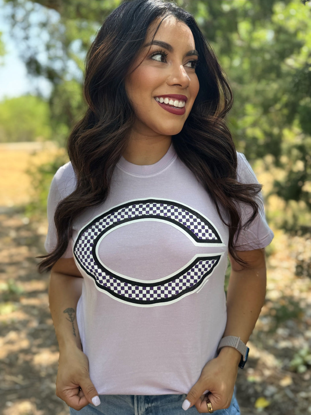 Checkered Canyon C Graphic Tee