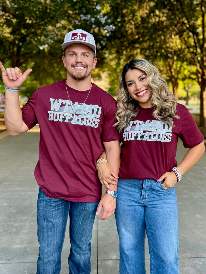 WTAMU Velocity Maroon Tee