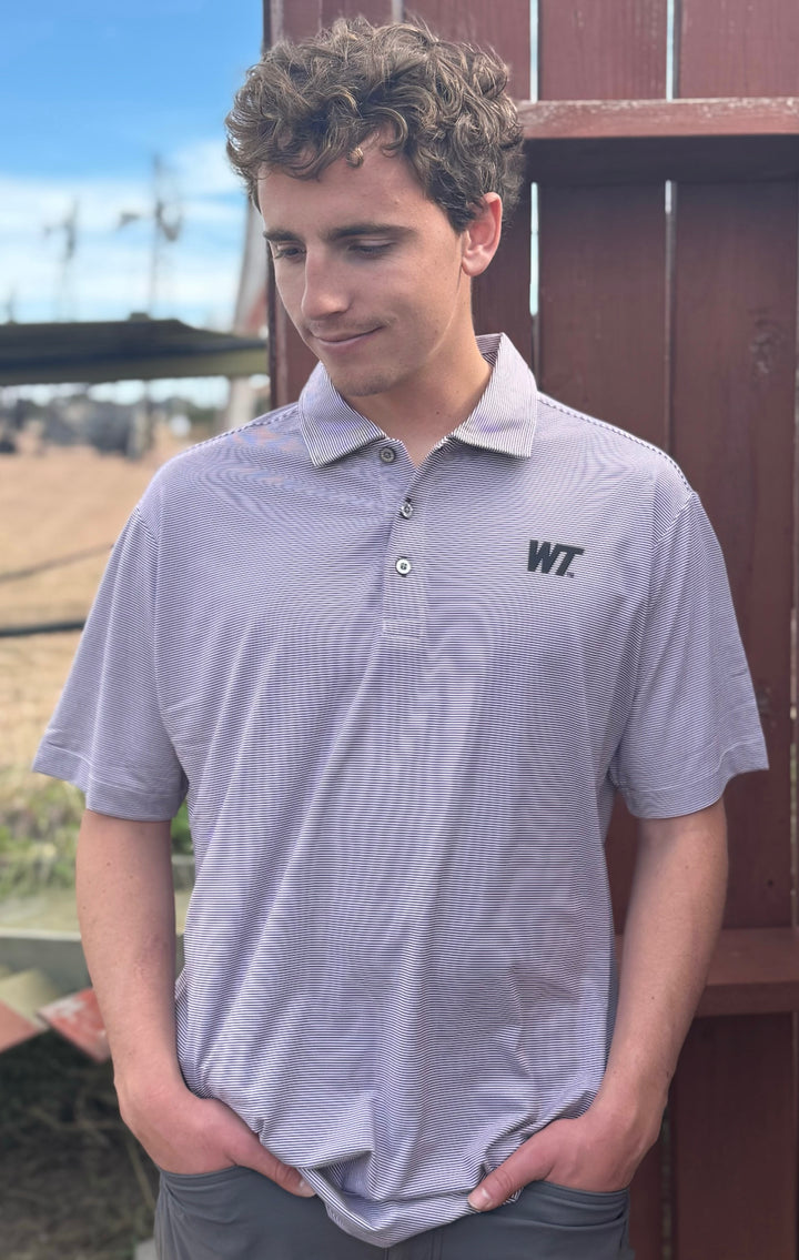 Slant WT Windsor Mini Stripe Polo