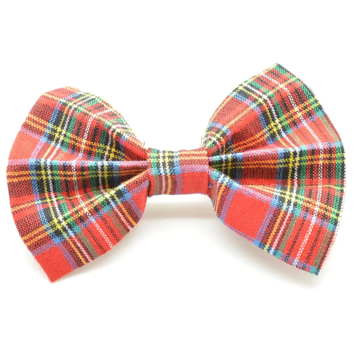 Christmas Dog Collar Bow Tie