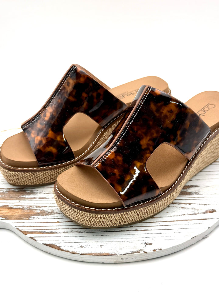 Kiss N Tell Tortoise Wedge by Corkys