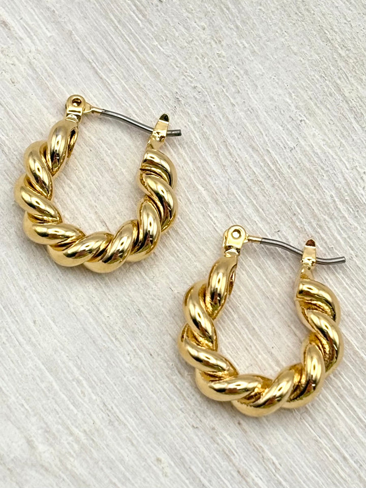 Tracey Twisted Hoops