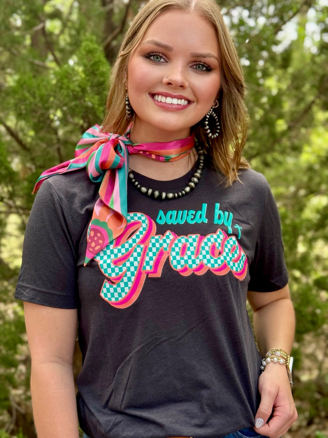 Saved By Grace Tee by Texas True Threads