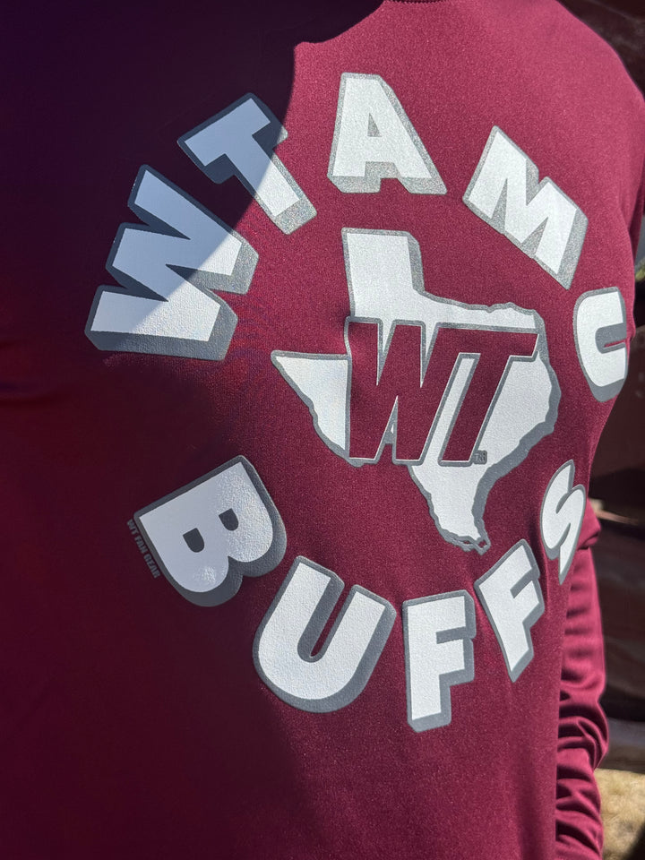 WTAMU Buffs Circle Drifit Tee