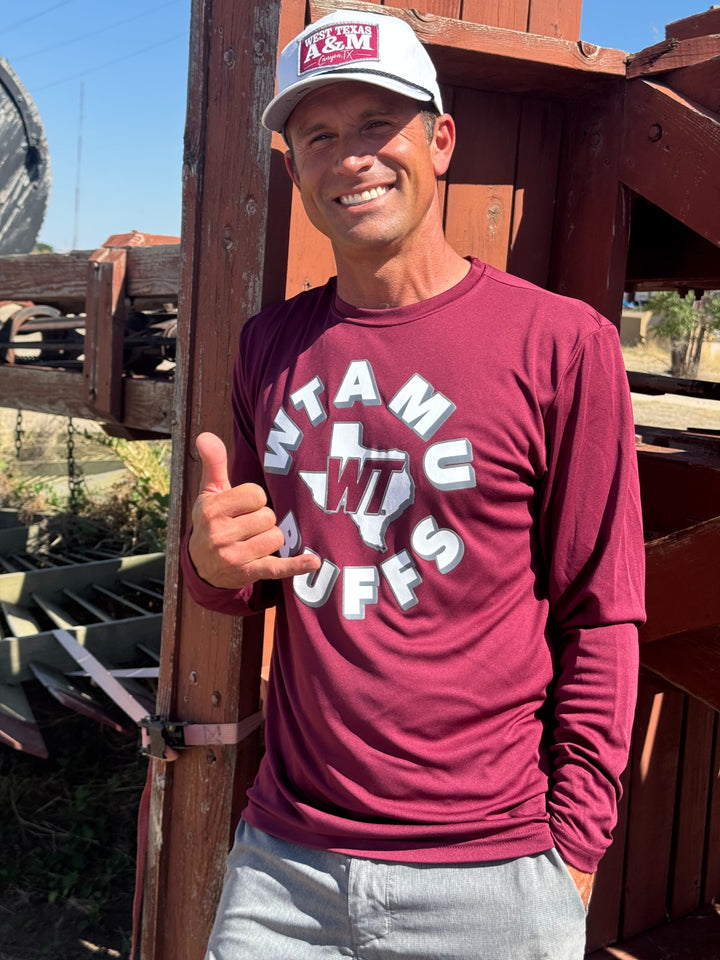 WTAMU Buffs Circle Drifit Tee