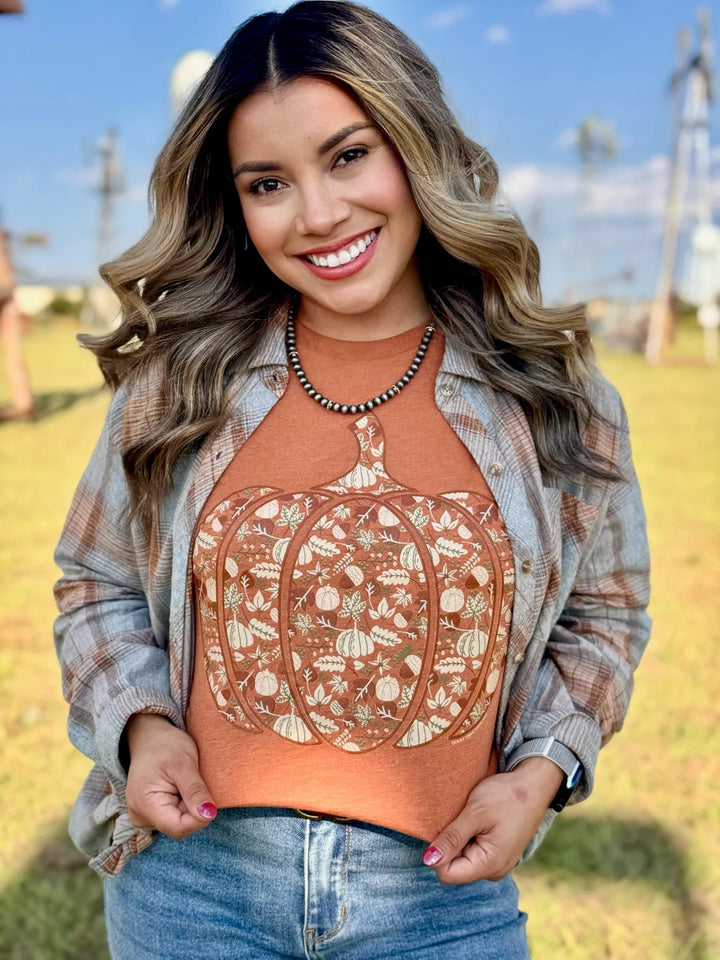 Isabel's Pumpkin Tee Texas True Threads