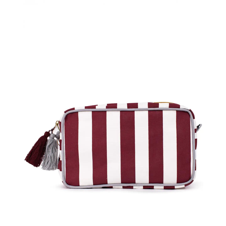 Team Stripe Cosmetic Bag