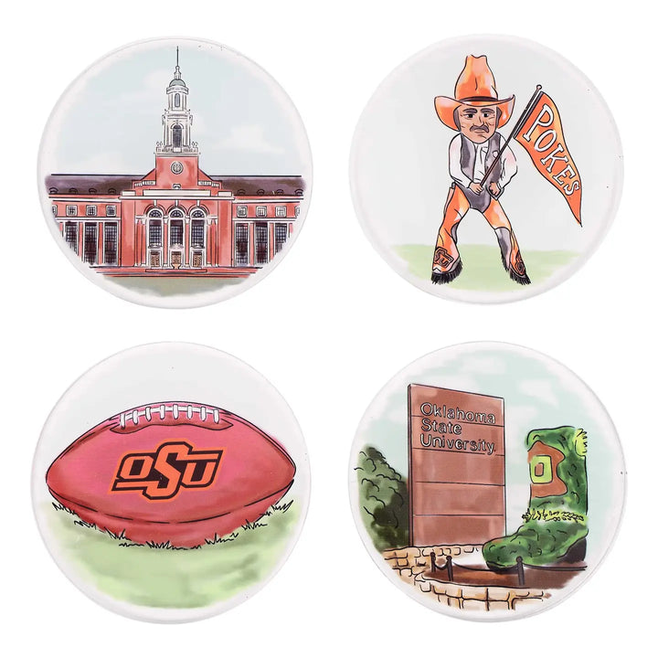 OSU Mascot Coaster Set