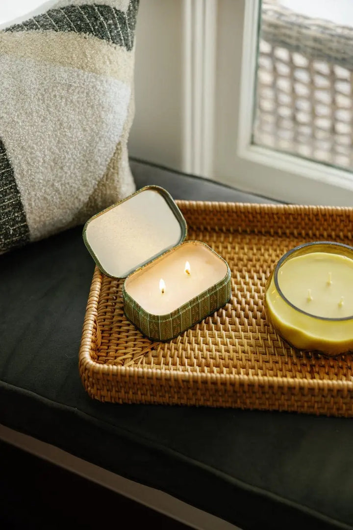 Smoked Pistachio 4.5 oz Candle Tin by Paddywax