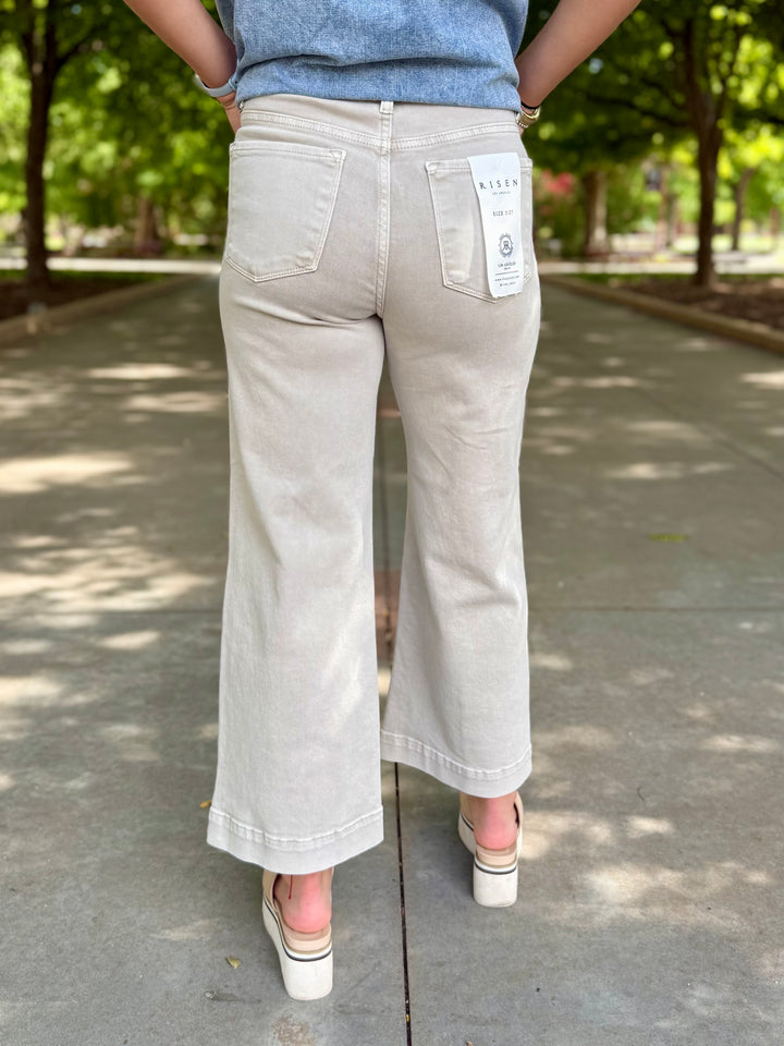 Avery High Rise Tummy Control Trouser Jean by Risen