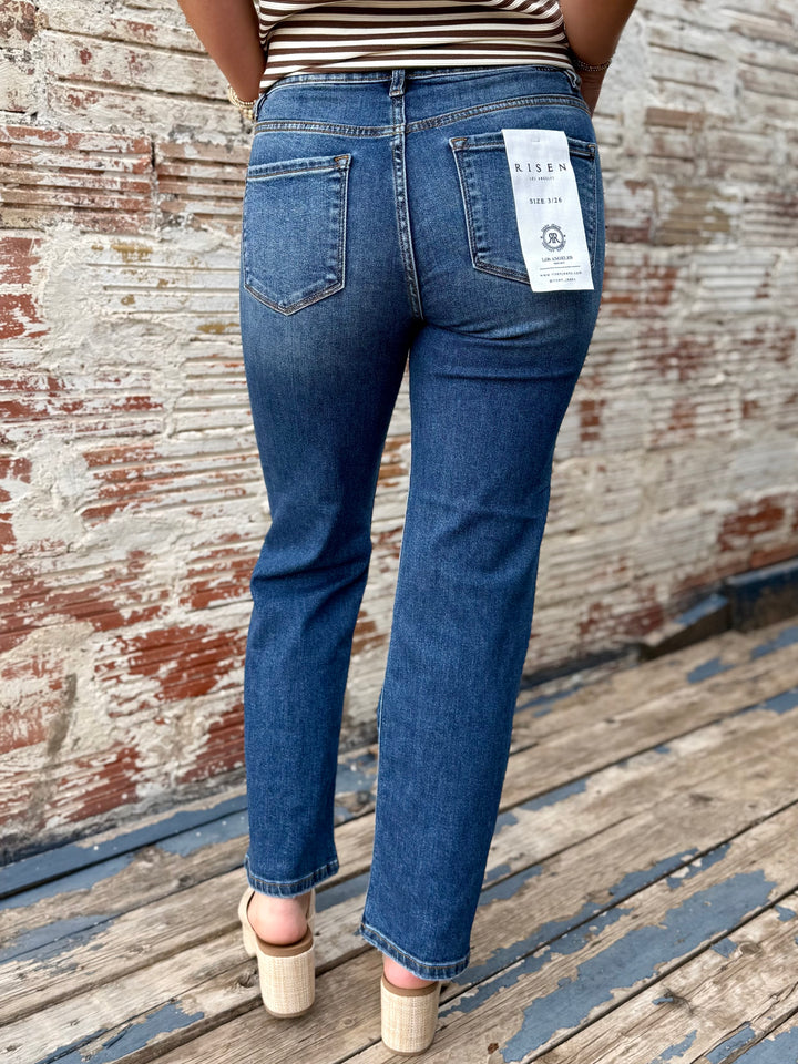 Rainey Straight Jean by Risen