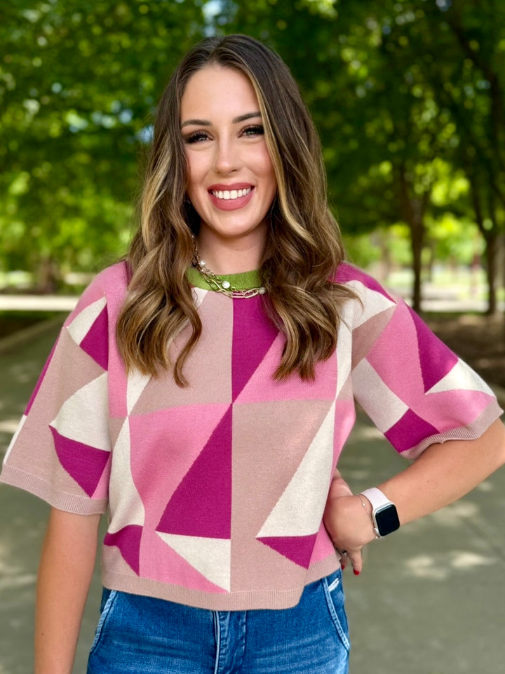 Pink Phase Sweater