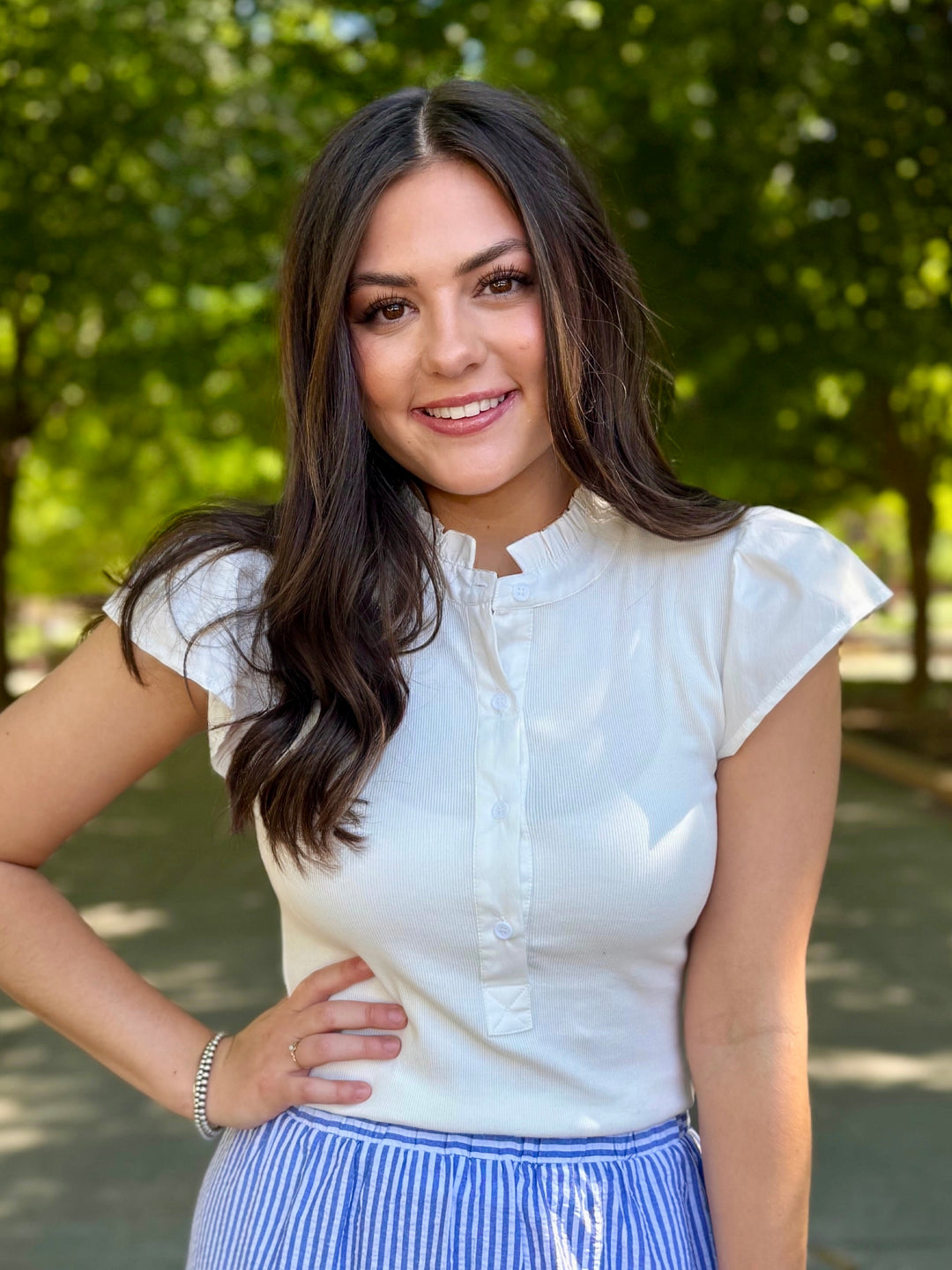 Basically Beautiful White Top