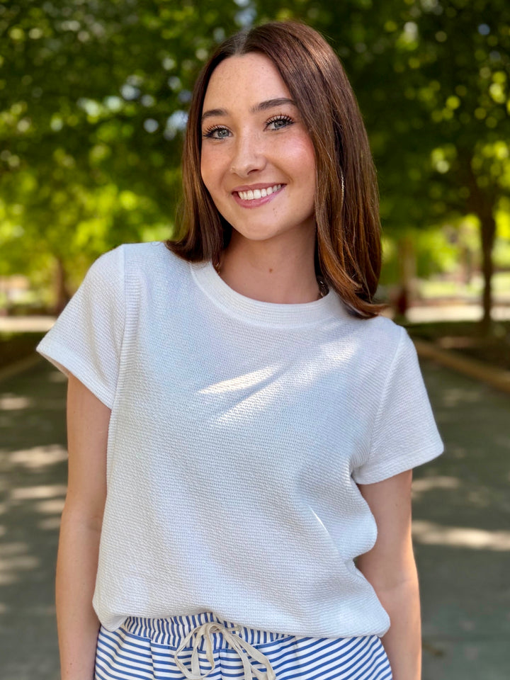 Just The Basics White Top