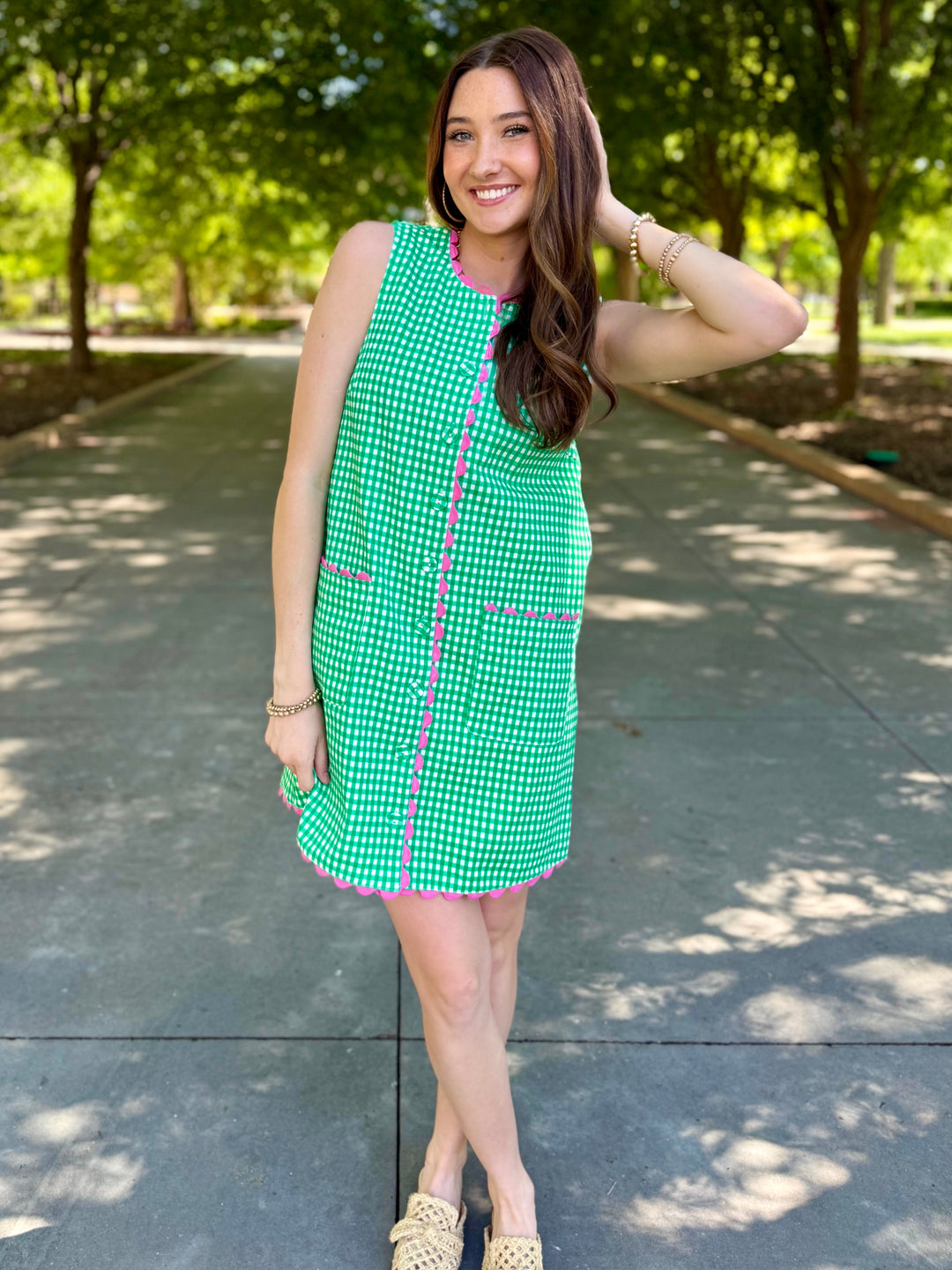 Southern Belle Green Dress