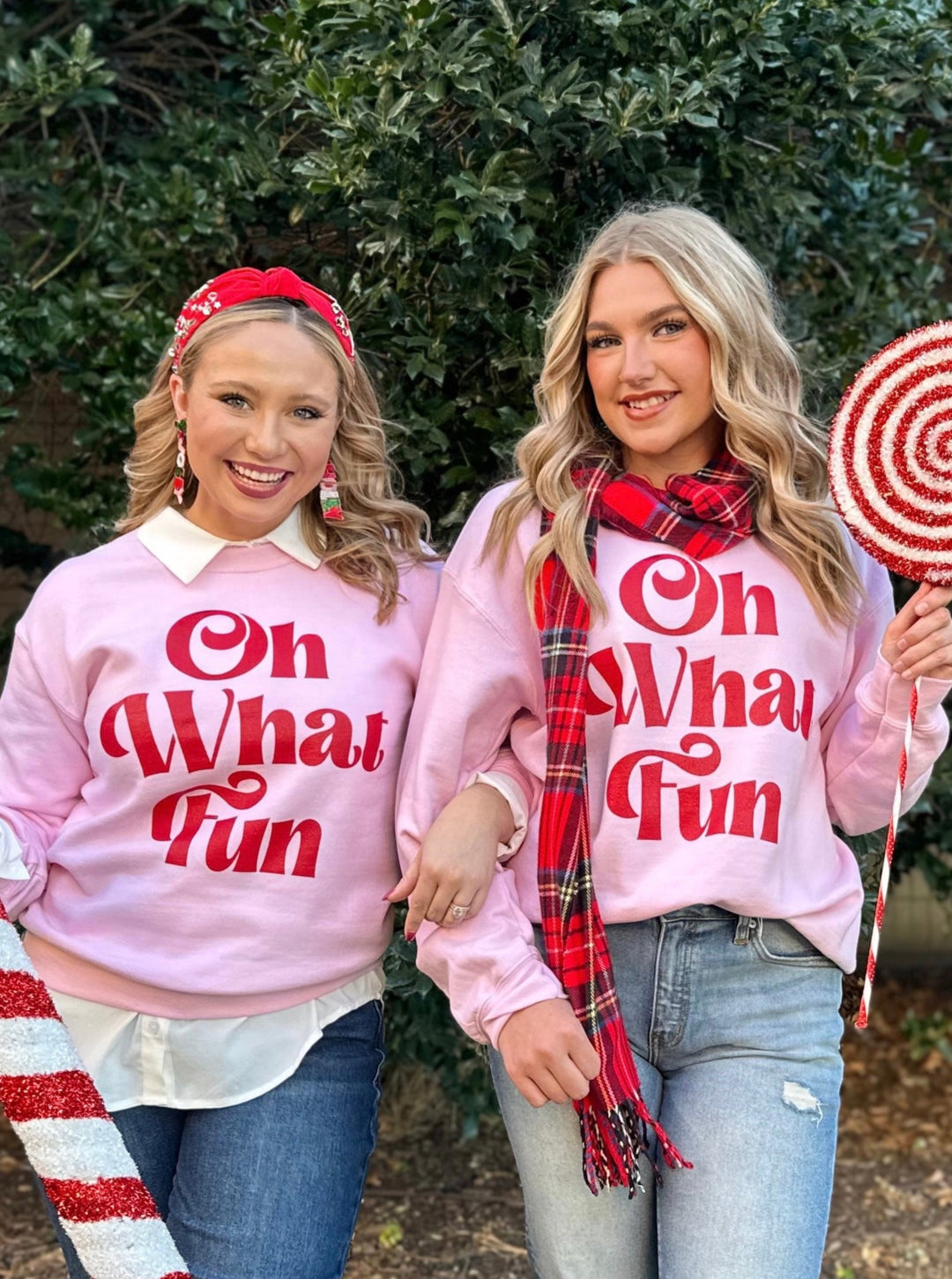 Oh What Fun Sweatshirt by Blessed Buffalo Boutique