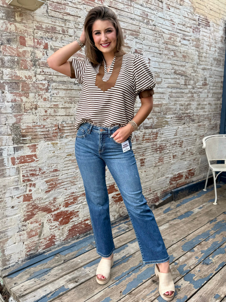 Rainey Straight Jean by Risen