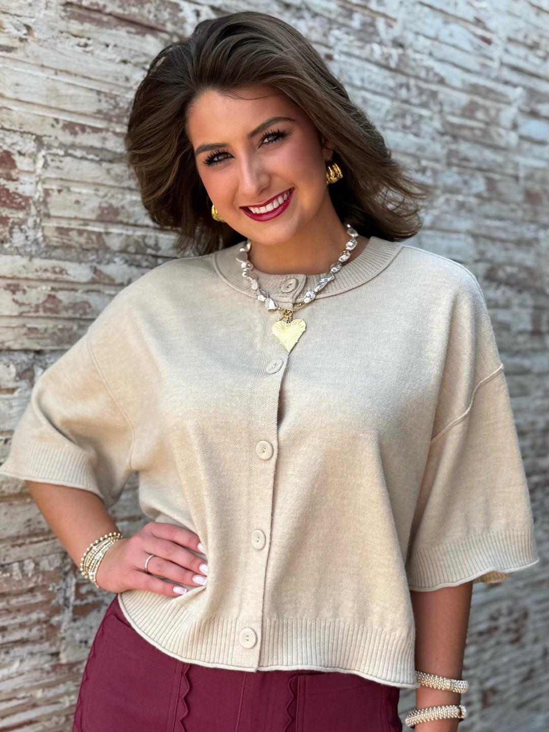The Sweetest Staple Oatmeal Sweater