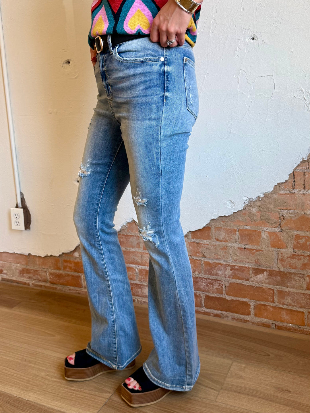 Julia High Rise Flare Jean by Judy Blue