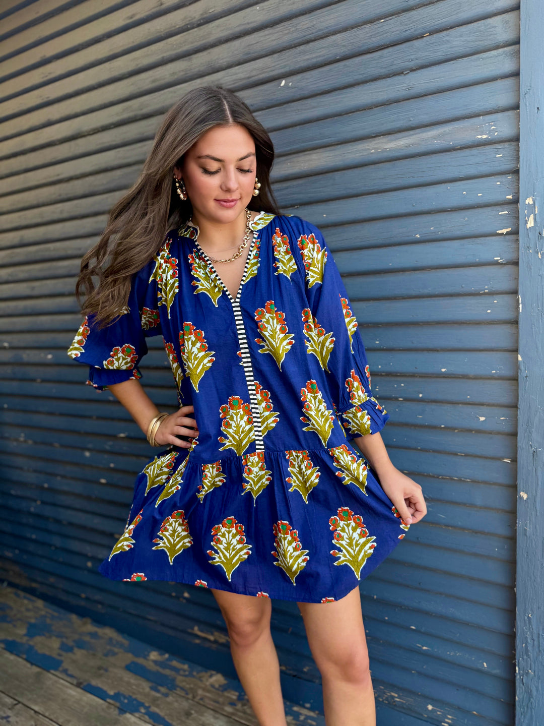 Simple Stroll Dress by THML