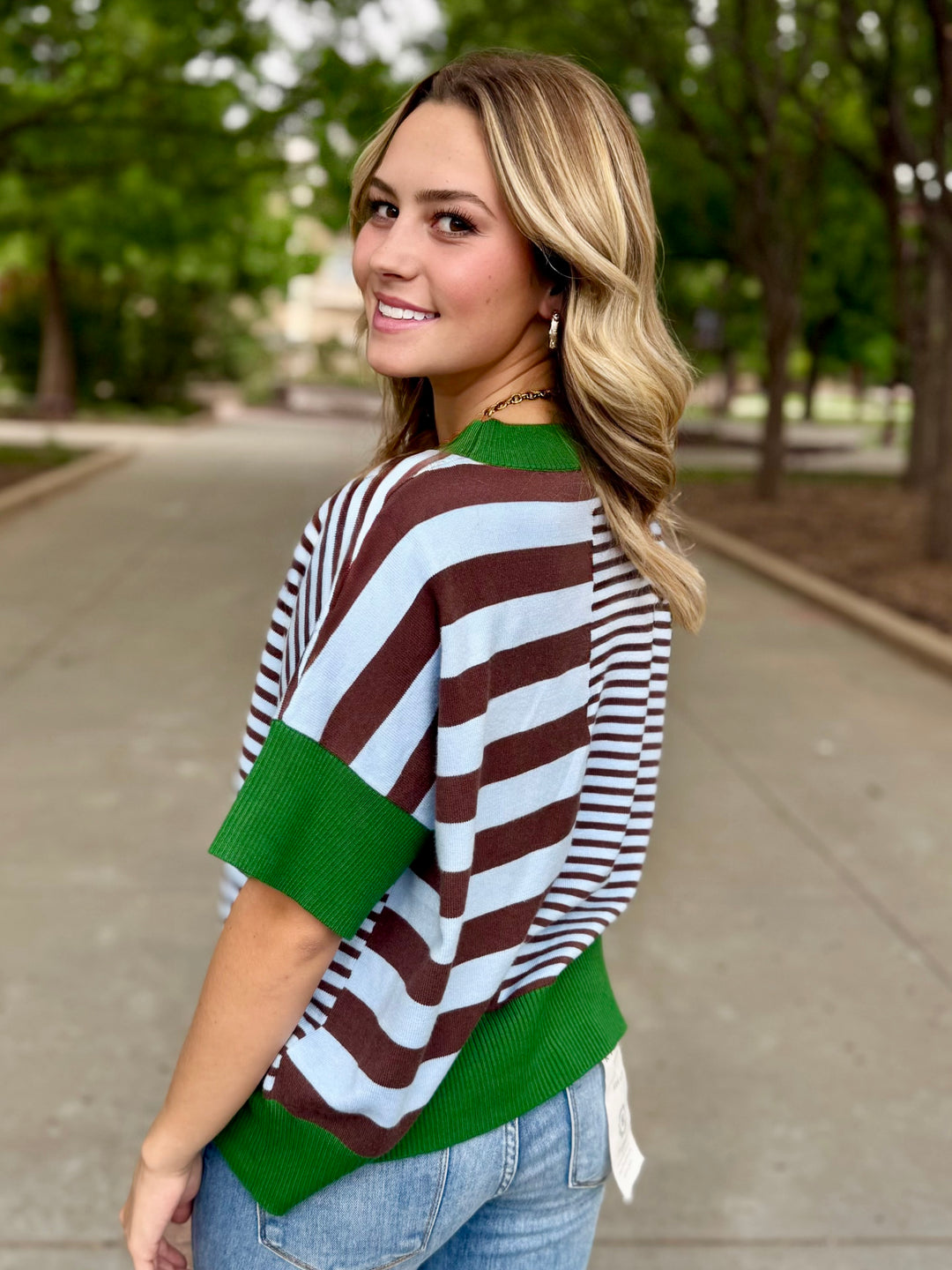 Made for More Striped Sweater