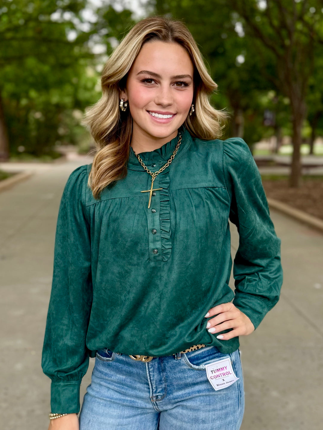Suede State of Mind Blouse