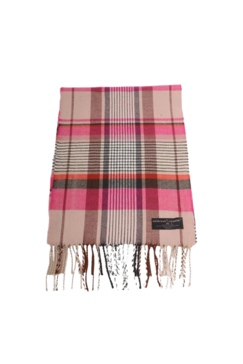 Winter Wishes Plaid Scarf