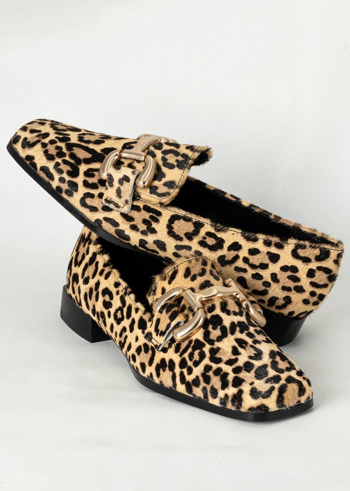 Therese Leopard Loafer by Shu Shop