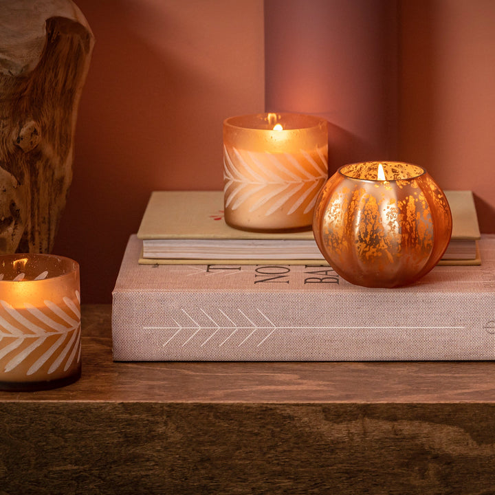 Midnight Pumpkin Mercury Glass Candle by Illume