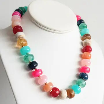 Color Story Beaded Necklace