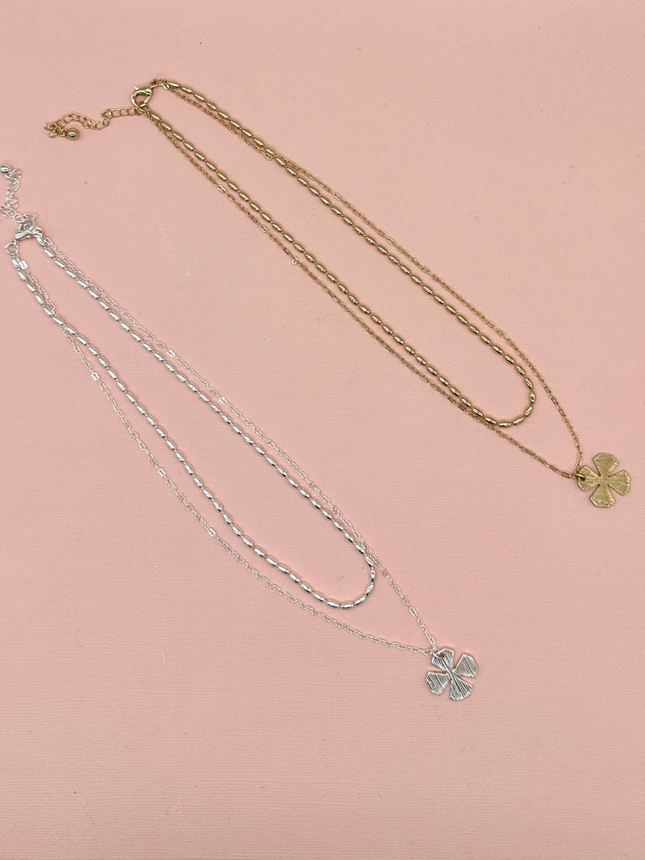 Ema Beaded Pendant Necklace