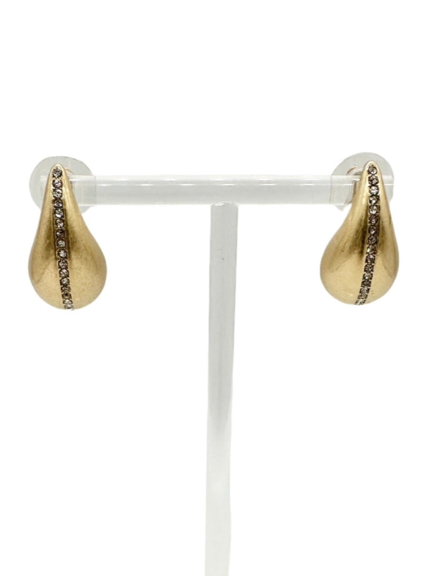Mary Teardrop CZ Earring