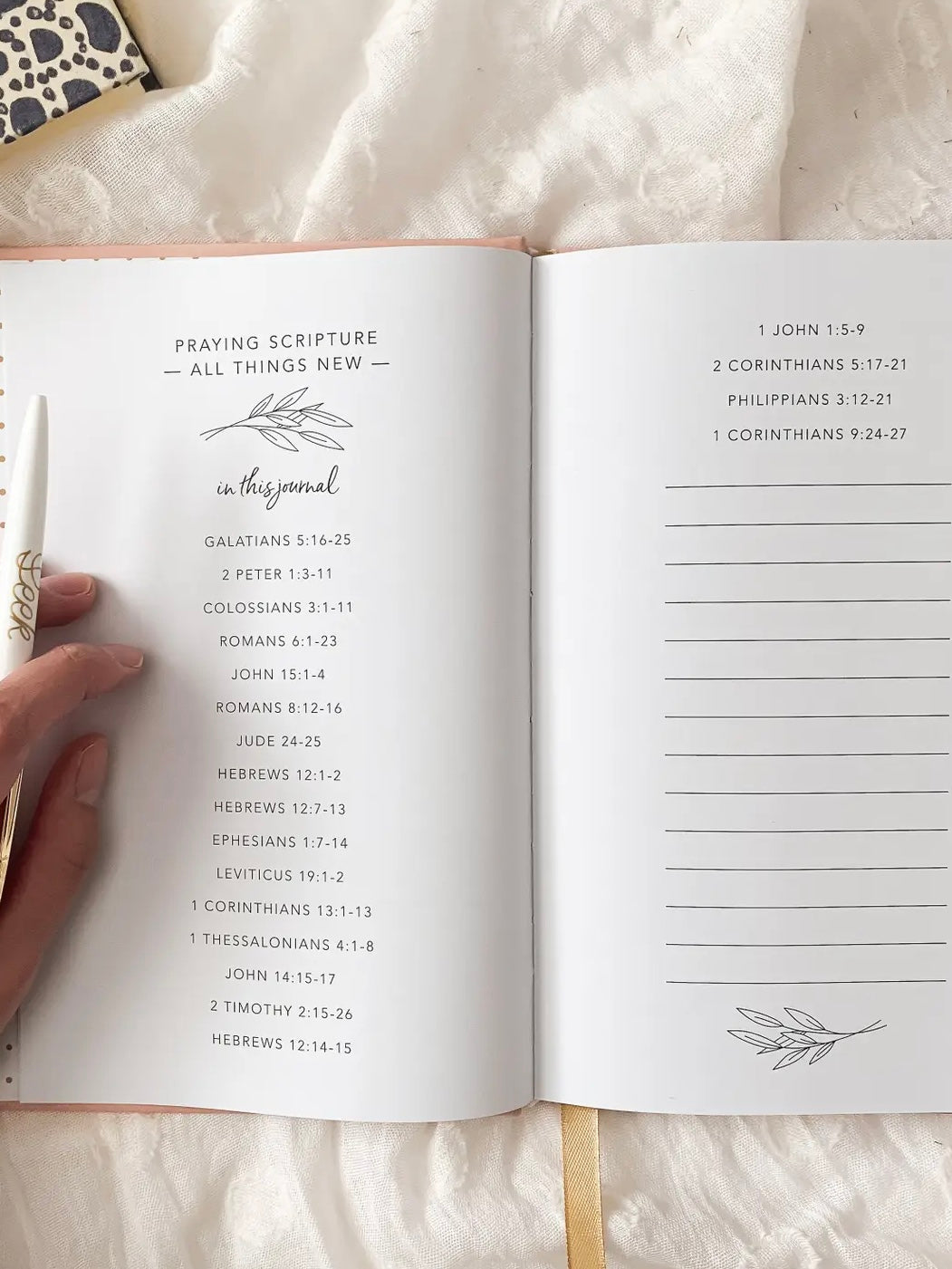 All Things New Pray Scripture Journal