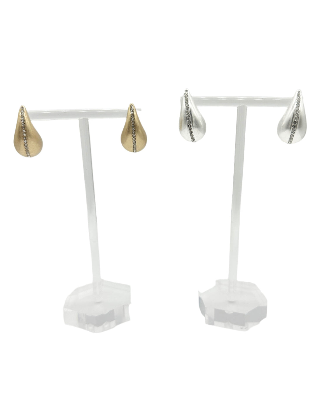 Mary Teardrop CZ Earring