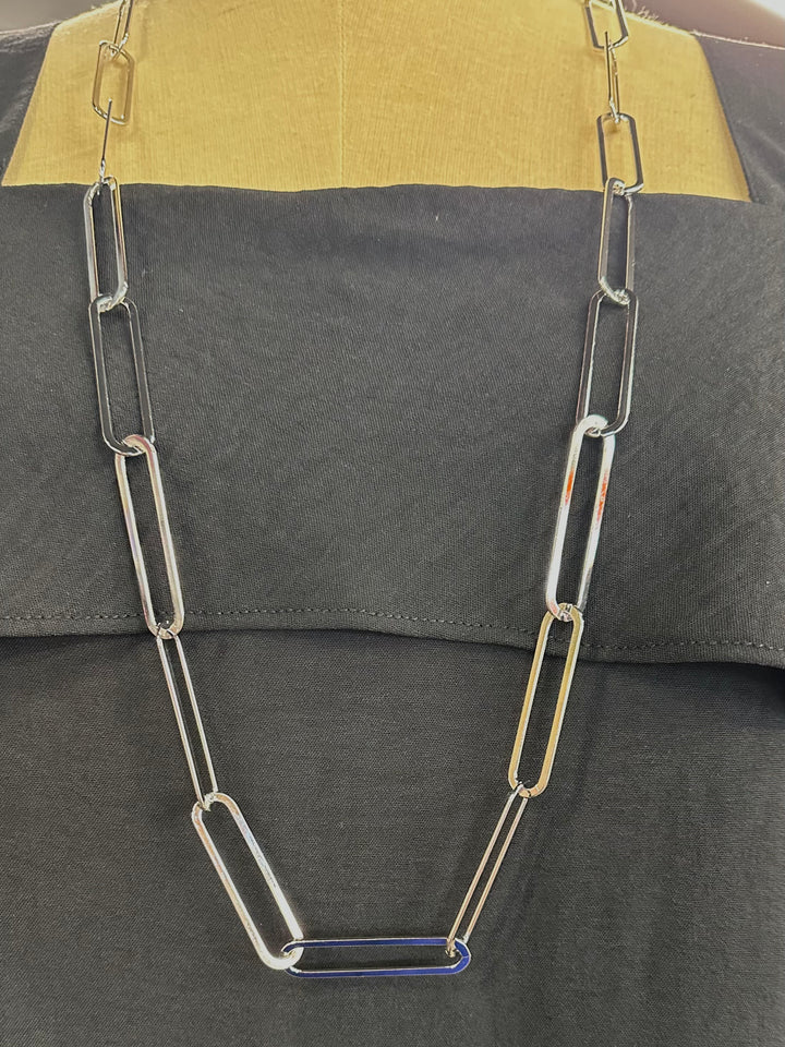 Flynn Paperclip Necklace