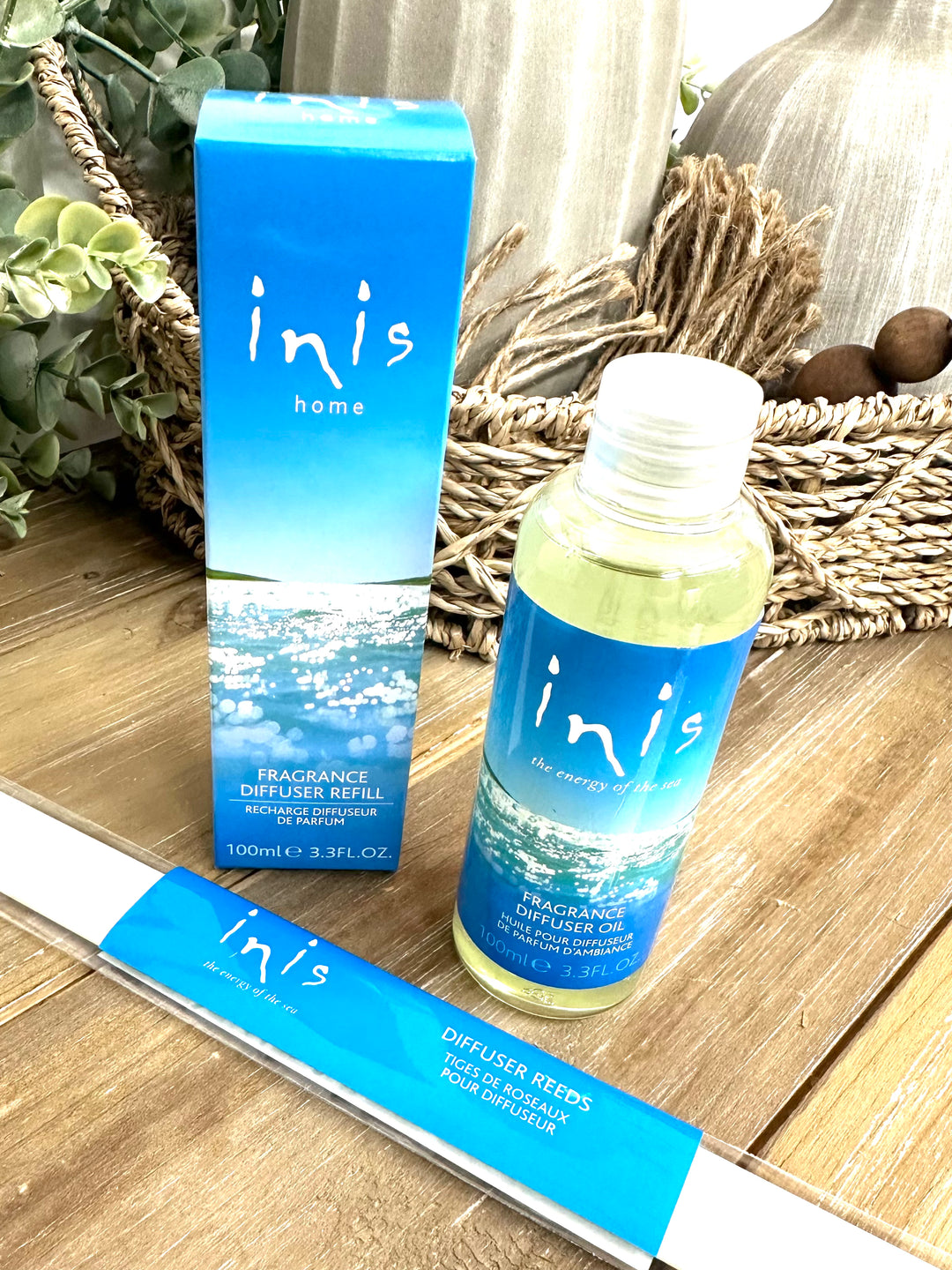 Inis Fragrance Oil Diffuser Reed Refills