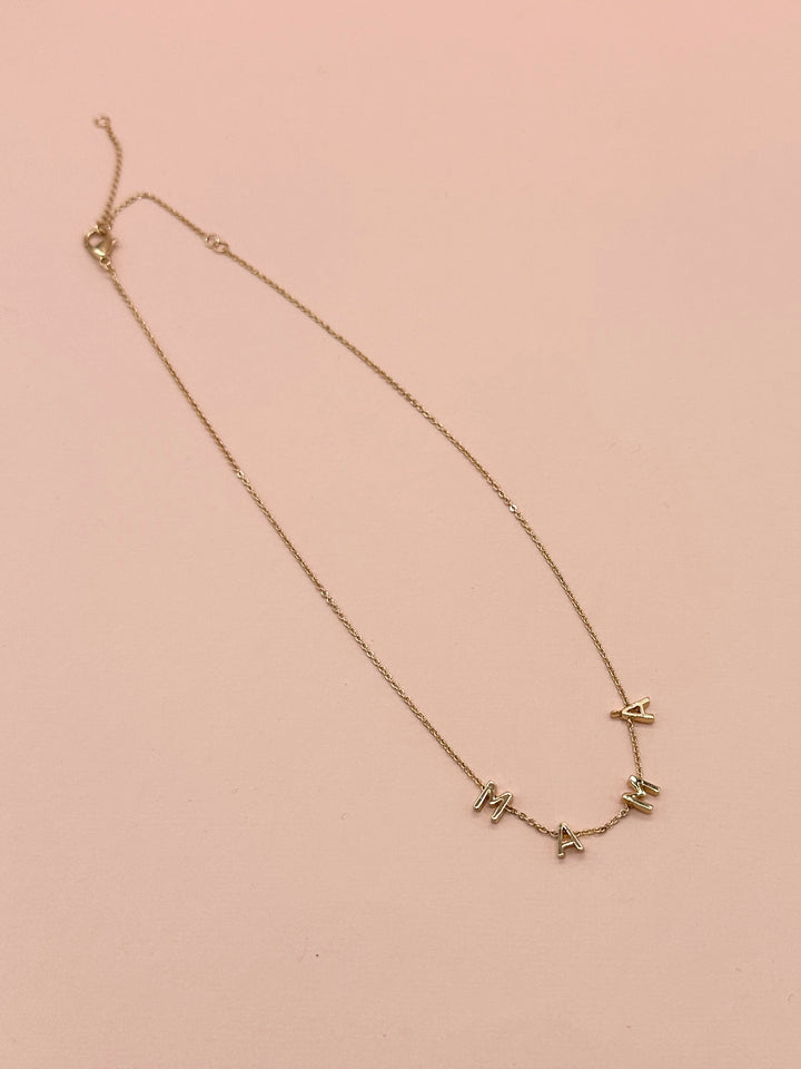 Gold Mama Necklace