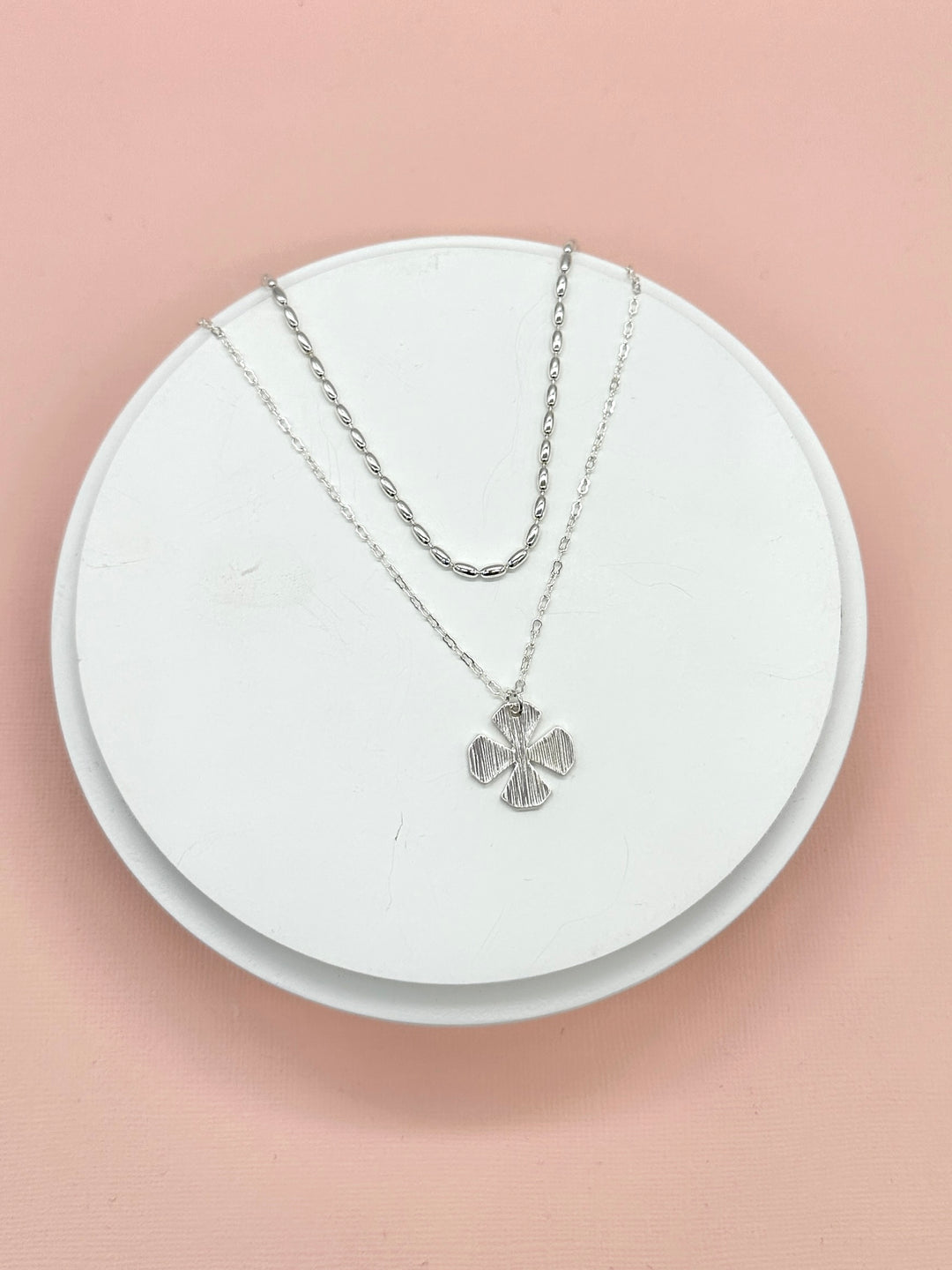 Ema Beaded Pendant Necklace