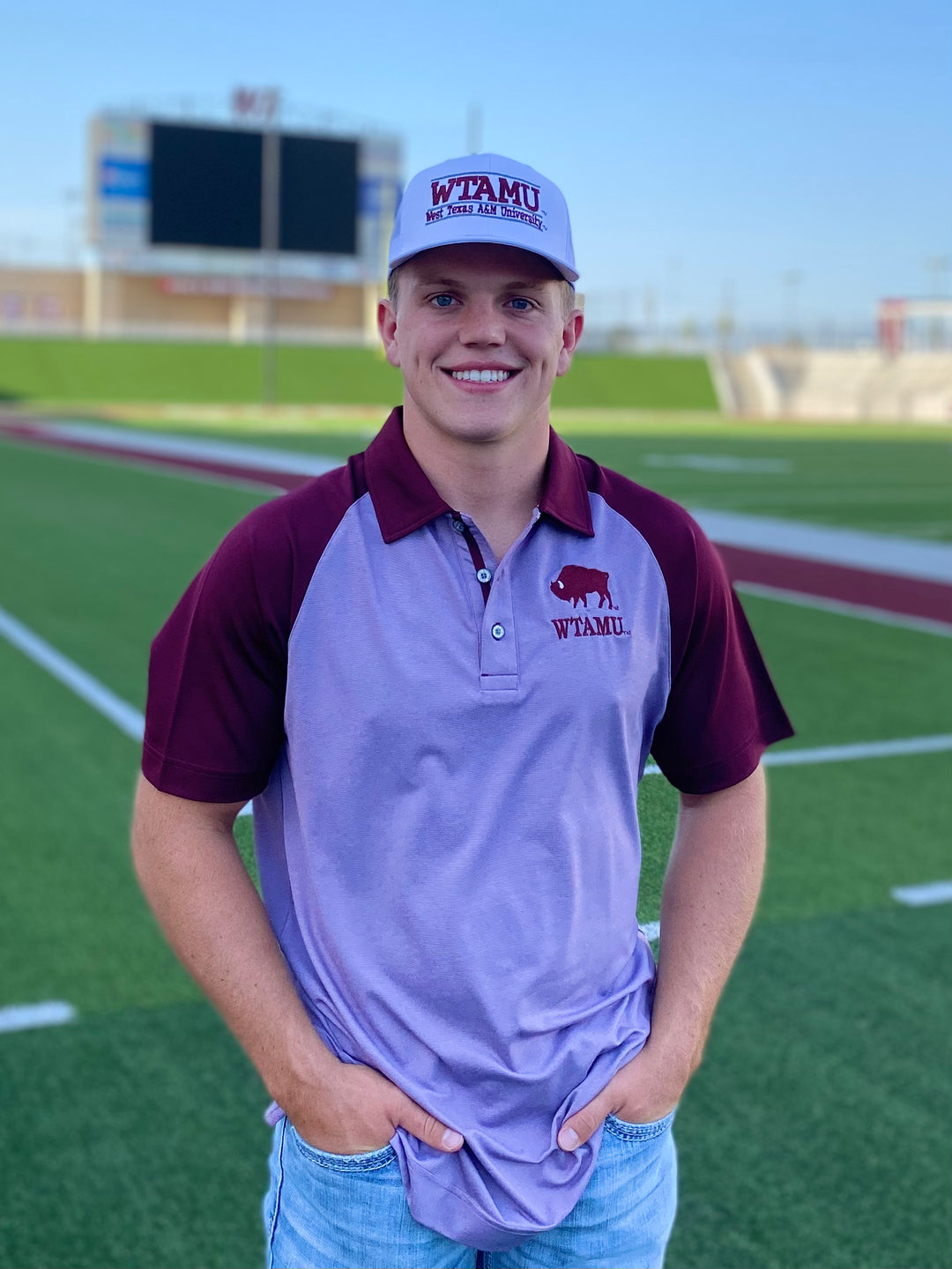 WTAMU Buffalo Ace Micro Polo – Blessed Buffalo Boutique